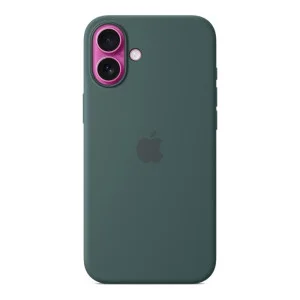 Apple iPhone 16 Plus Silicone Case with MagSafe - Lake Green (MYYH3) (EU)