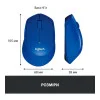 Logitech M330 Silent Plus Blue (910-004910)