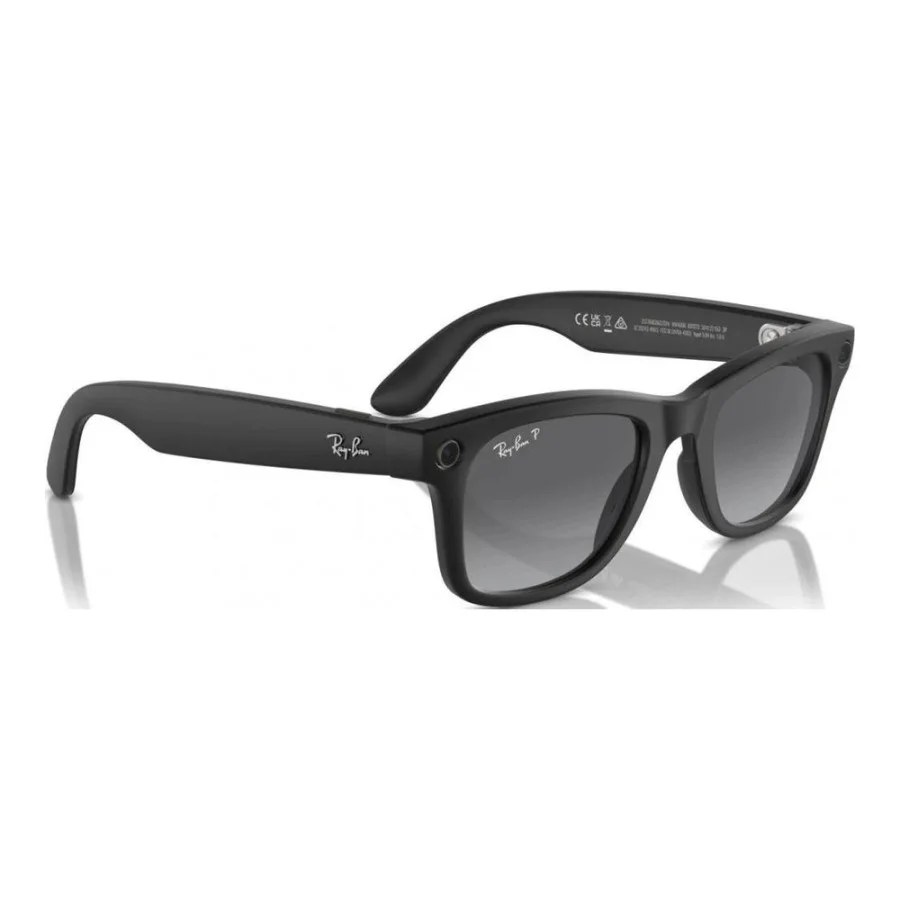 Ray-Ban | Meta Wayfarer [Gen 2] Standard Matte Black Frame / Gradient Graphite Lenses (RW4012 601ST3 50-22)