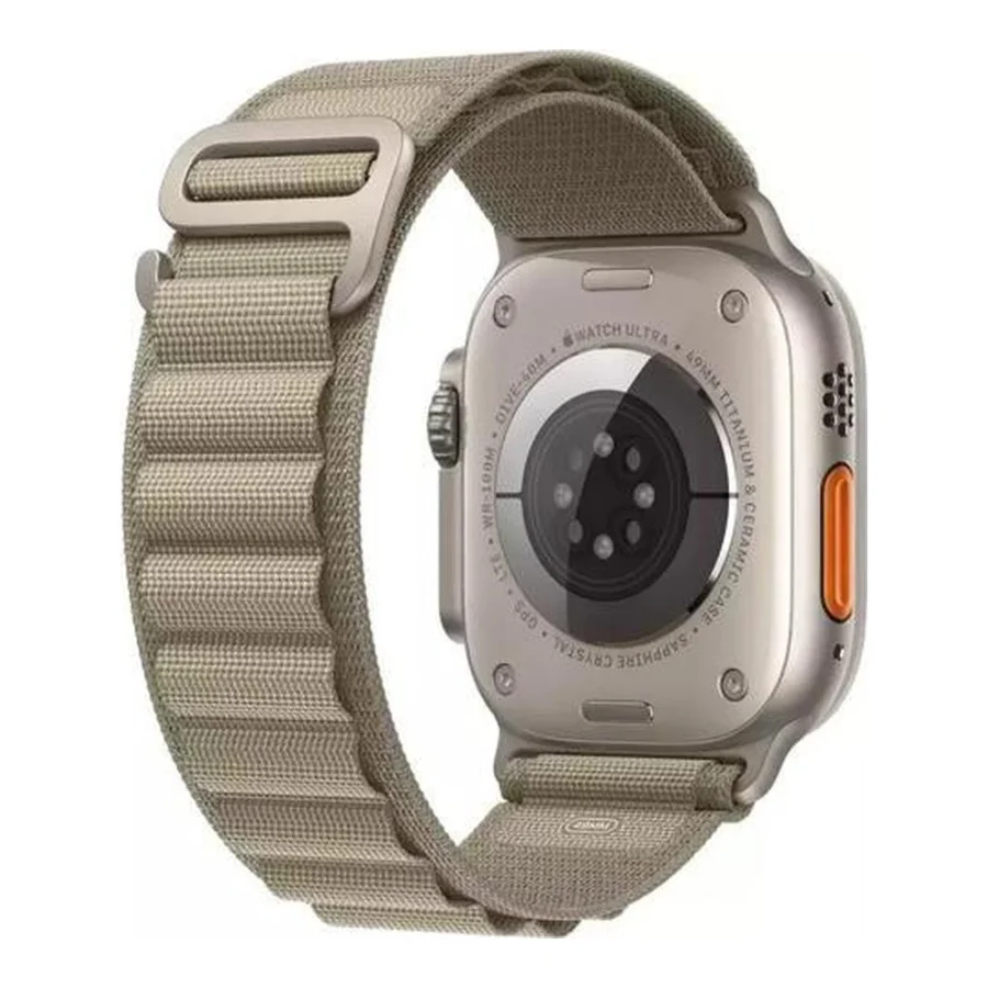 Apple Alpine Loop Band Medium для Apple Watch 49mm - Olive (MT5U3)