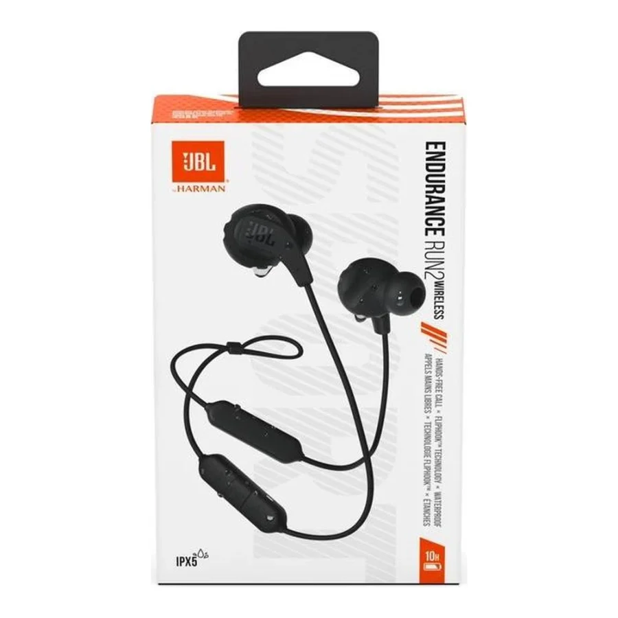 JBL Endurance Run 2 Wireless Black (JBLENDURRUN2BTBLK)
