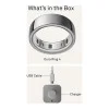 Oura Ring 4 Brushed Silver Size 10 (JZ90-54220-10)