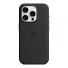Apple iPhone 15 Pro Max Silicone Case with MagSafe - Black (MT1M3) (OEM)