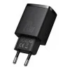 Baseus Compact Quick Charger U+C 20W Black (CCXJ-B01)