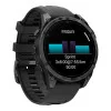 Garmin Fenix 8 47mm AMOLED Slate Gray with Black Silicone Band (010-02904-00/09)