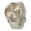 Garmin Vivomove Trend Cream Gold S. Steel Bezel w. F. Gray Case and S. Band (010-02665-02)