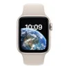 Apple Watch SE 2 GPS 40mm Starlight Aluminum Case with Starlight Sport Band (MNJP3)