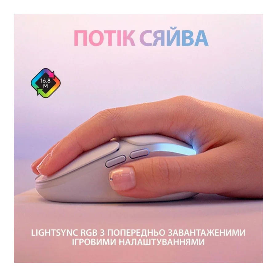 Logitech G705 Lightspeed Wireless Gaming White (910-006367/910-006368)