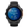 Garmin Fenix 8 47mm AMOLED Slate Gray with Black Silicone Band (010-02904-00/09)