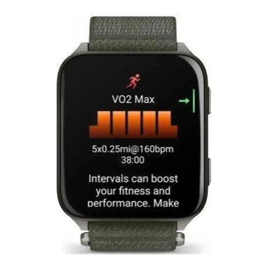 Garmin Venu X1 Moss with Titanium Caseback and Moss ComfortFit Nylon Band (010-02980-01/03)