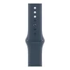 Apple Watch Series 9 GPS 45mm Silver Alu. Case w. Storm Blue S. Band - M/L (MR9E3)