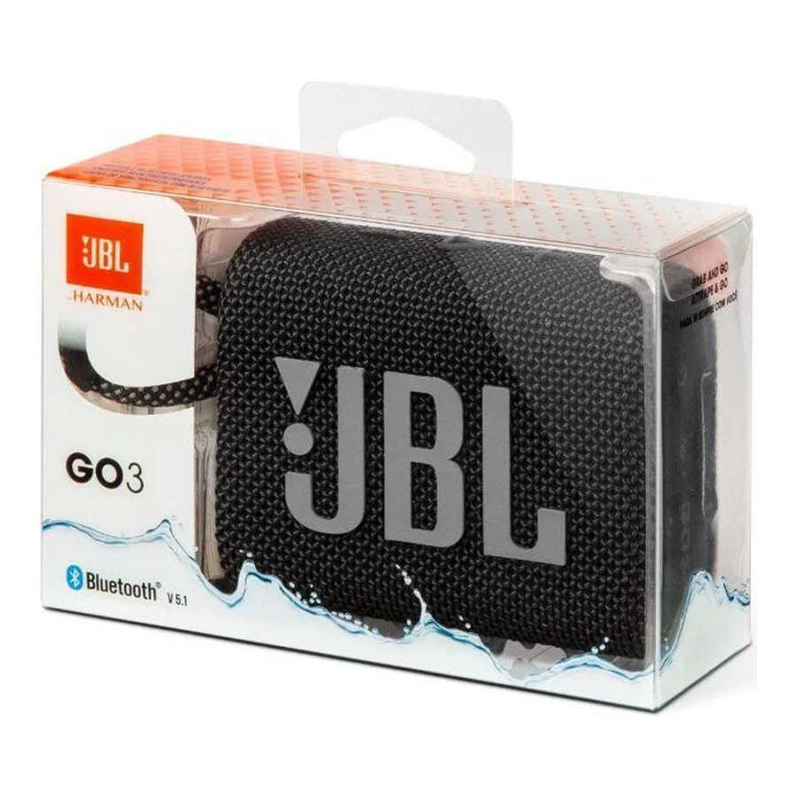 JBL GO 3 Black (JBLGO3BLK)