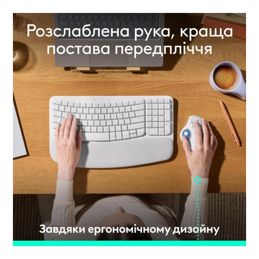 Logitech Ergo M575S Offwhite (910-007030, 910-00732)