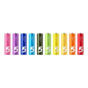 ZMI AA bat Alkaline 10шт ZI5 Rainbow (NQD4000RT)