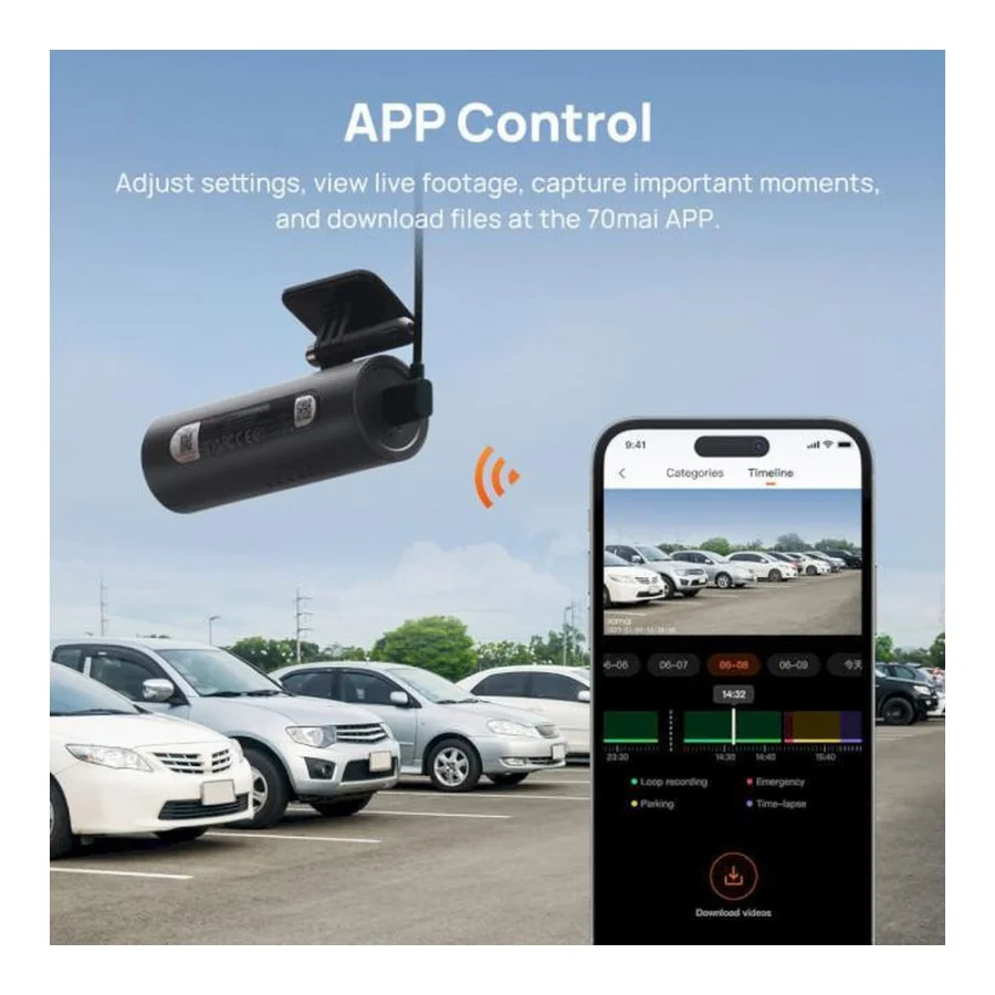 70mai Dash Cam 3 M200