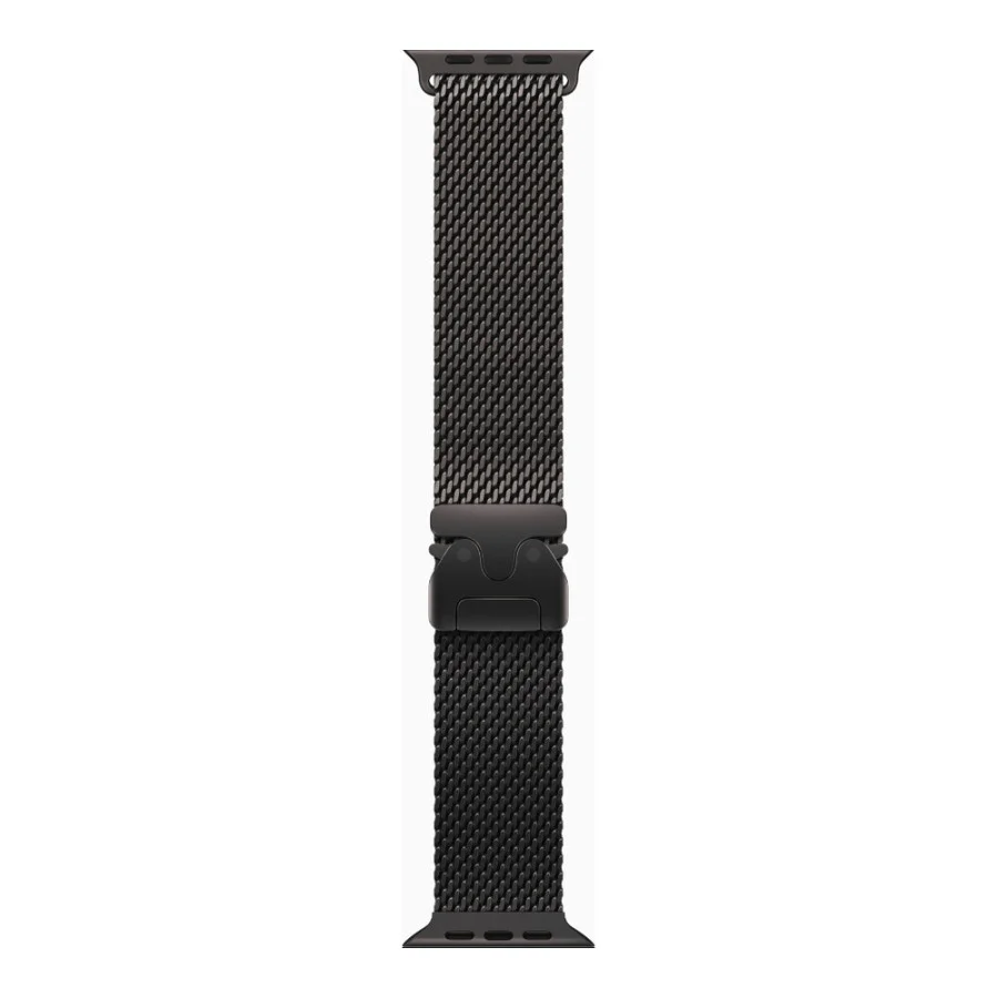 Apple Watch Ultra 2 GPS + Cellular 49mm Black Titanium Case w. Black Titanium Milanese Loop - L (MX5V3)