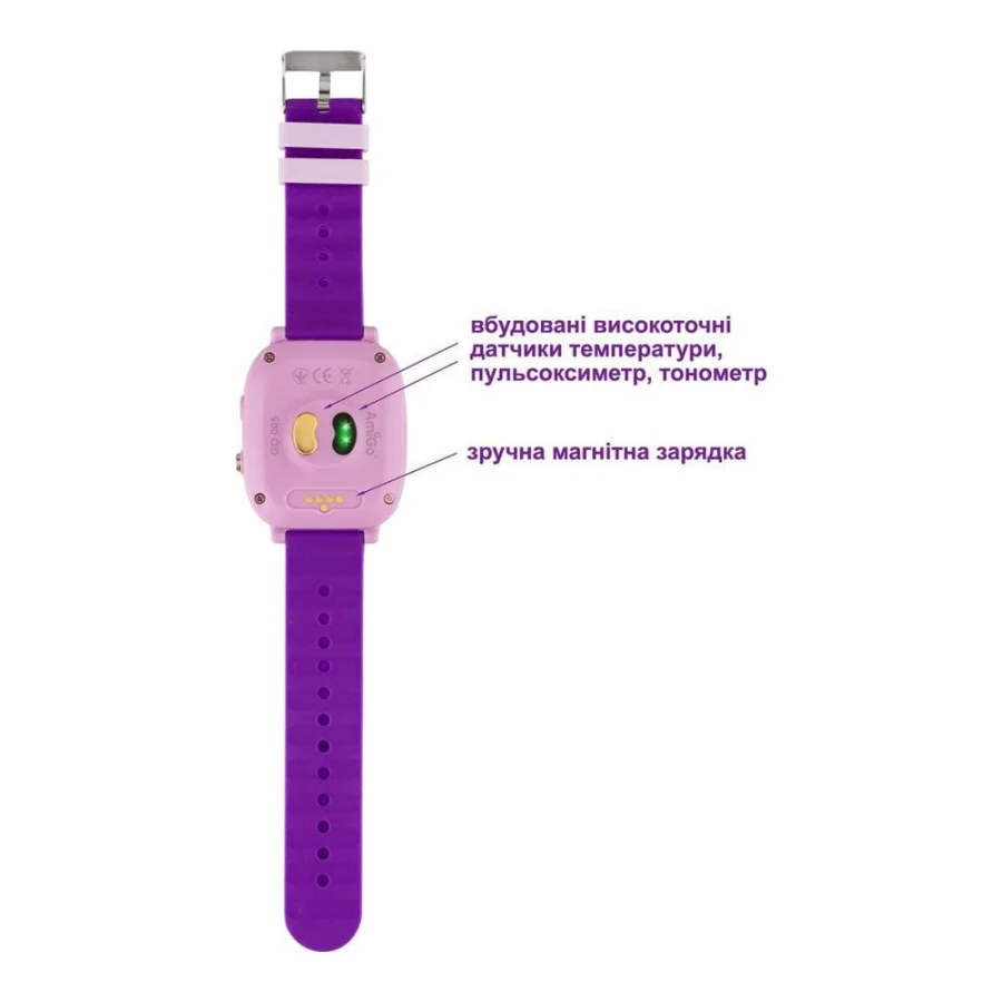 AmiGo GO005 4G WIFI Thermometer Purple (UA)