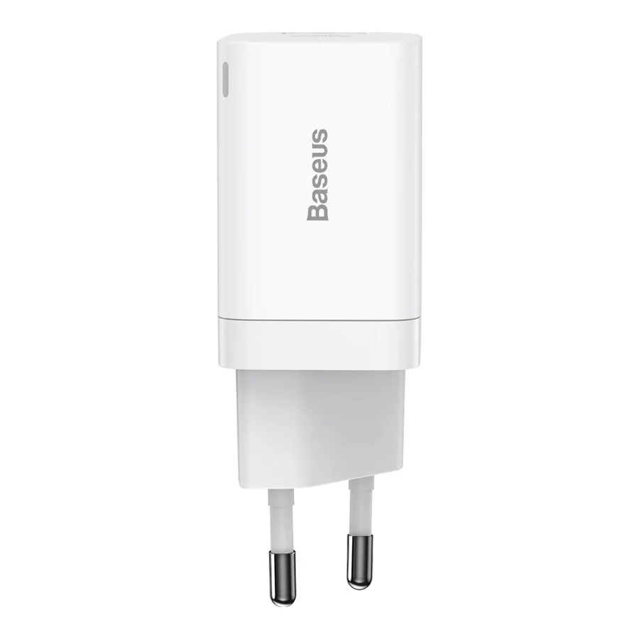 Baseus Super Si Pro Quick Charger C+U 30W White (CCSUPP-E02)