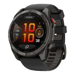 Garmin Fenix 8 Pro 51 mm AMOLED Carbon Gray DLC Titanium with Black/Pebble Gray (010-03199-00/01)