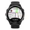 Garmin Forerunner 970 Carbon Gray DLC Titanium w. Black Case and Black/Translucent W. Band (010-02969-00/10/60)