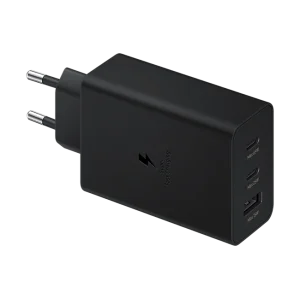 Samsung 65W Power Adapter Trio (w/o cable) Black (EP-T6530NBE) (High Copy)