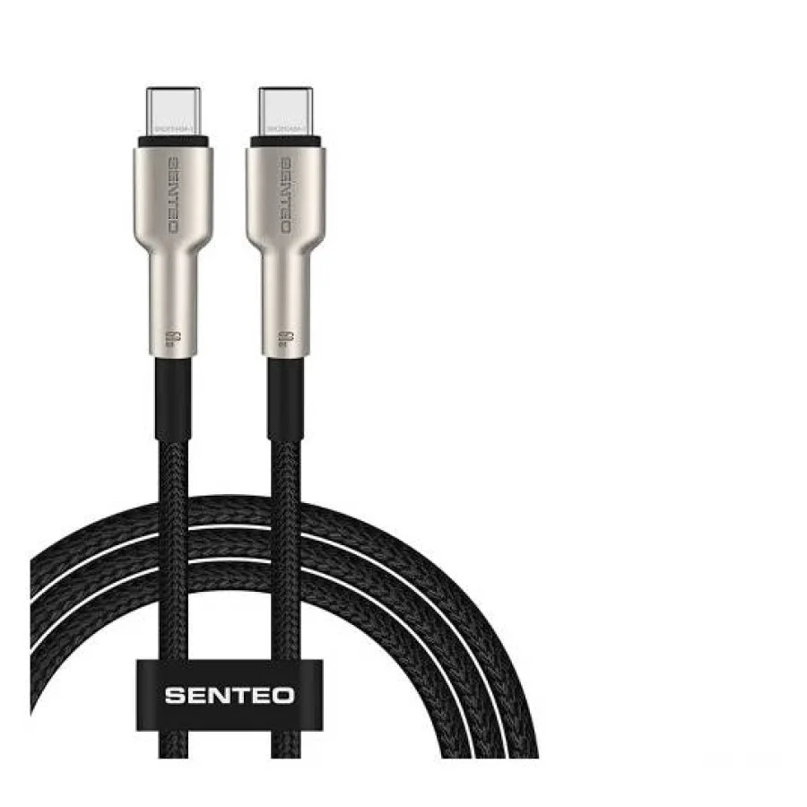SENTEO SM-03 Iron series 60W Type-C to Type-C 1m black