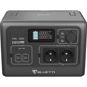 BLUETTI EB55 Portable Power Station 700W 537Wh (PB930340) (US)