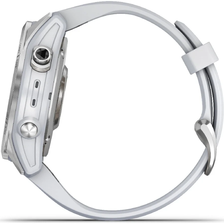 Garmin Fenix 7S Silver with Whitestone Band (010-02539-02/03)