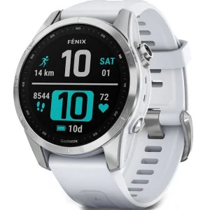 Garmin Fenix 7S Silver with Whitestone Band (010-02539-02/03)
