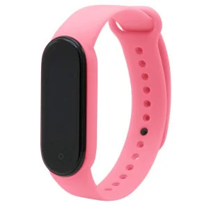 Ремешок для браслета Mi Band 3/Mi Band 4 ( Pink)