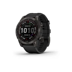 Garmin Fenix 7 Sapphire Solar Black DLC Titanium with Black Band (010-02540-34/35)