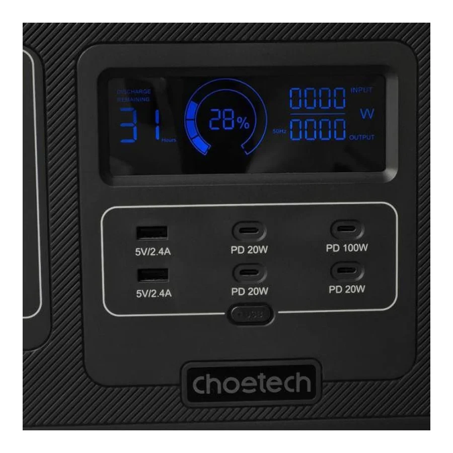 Choetech Portable Power Station 1200W (BS005)