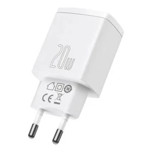 Baseus Compact Quick Charger U+C 20W White (CCXJ-B02)