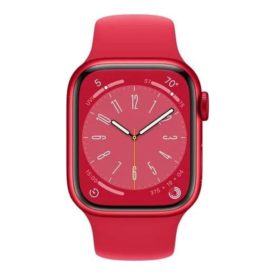 Apple Watch Series 8 GPS 41mm PRODUCT RED Aluminum Case w. PRODUCT RED S. Band (MNP73, MNUG3)