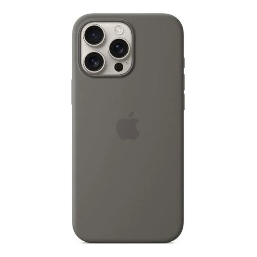 Apple iPhone 16 Pro Silicone Case with MagSafe - Stone Gray (MYYL3) (EU)
