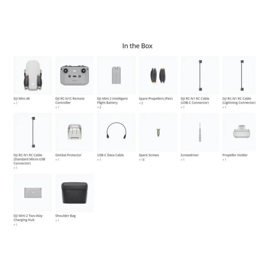 DJI Mini 4K Fly More Combo (CP.MA.00000788.01)