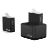 GoPro Dual Battery Charger + battery Enduro 2 pcs for HERO11/10/9 (ADDBD-211)