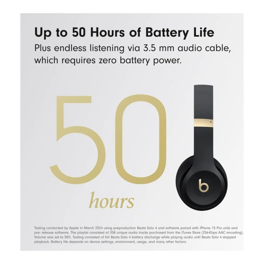 Beats by Dr. Dre Solo 4 Black/Gold (MC2L4)