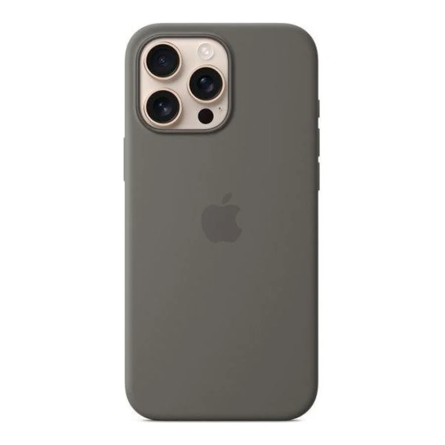 Apple iPhone 16 Pro Silicone Case with MagSafe - Stone Gray (MYYL3) (EU)