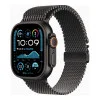 Apple Watch Ultra 2 GPS + Cellular 49mm Black Titanium Case w. Black Titanium Milanese Loop - M (MX5U3)