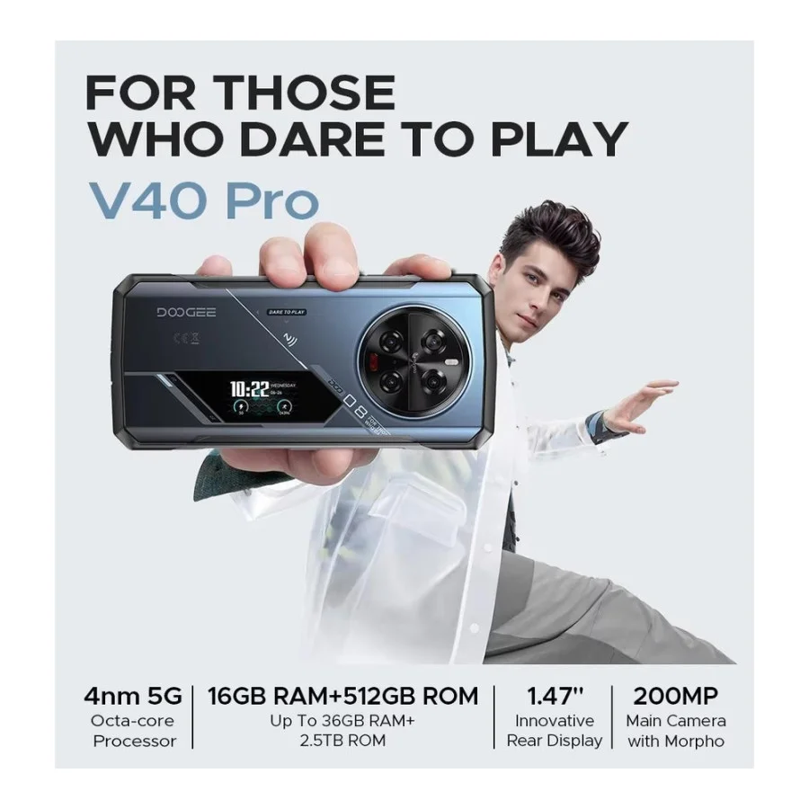 DOOGEE V40 Pro 16/512GB Silver