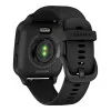 Garmin Venu Sq 2 – Music Edition Slate Aluminum Bezel with Black Case and Silicone Band (010-02700-00/10/80)