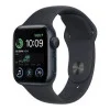 Apple Watch SE 2 GPS 44mm Midnight Aluminum Case w. Midnight S. Band - M/L (MNTG3)