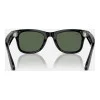 Ray-Ban Meta Wayfarer Large - Shiny Black / G-15 Green (RW4008 601/71 53-22)