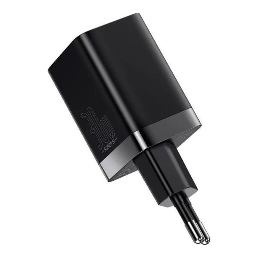 Baseus Super Si Pro Quick Charger USB/Type-C 30W Black (CCSUPP-E01)