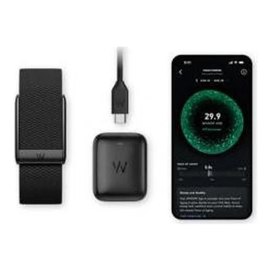 WHOOP 5.0 Peak Obsidian SuperKnit - 12-Month Membership (973-004-000)