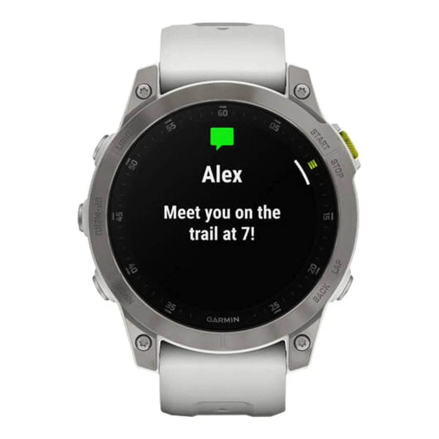 Garmin Epix Gen 2 Sapphire - White Titanium (010-02582-20/21)