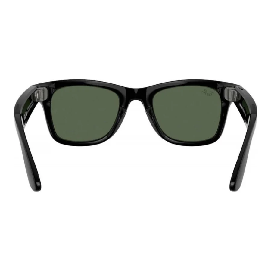 Ray-Ban | Meta Wayfarer [Gen 2] Standard Shiny Black Frame / G-15 Green Lenses (RW4012 601/71 50-22)