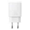 Baseus Compact Quick Charger U+C 20W White (CCXJ-B02)