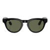 Ray-Ban Meta Headliner Shiny Black Frame/Green Lenses (RW4009 601/9A 50-23)